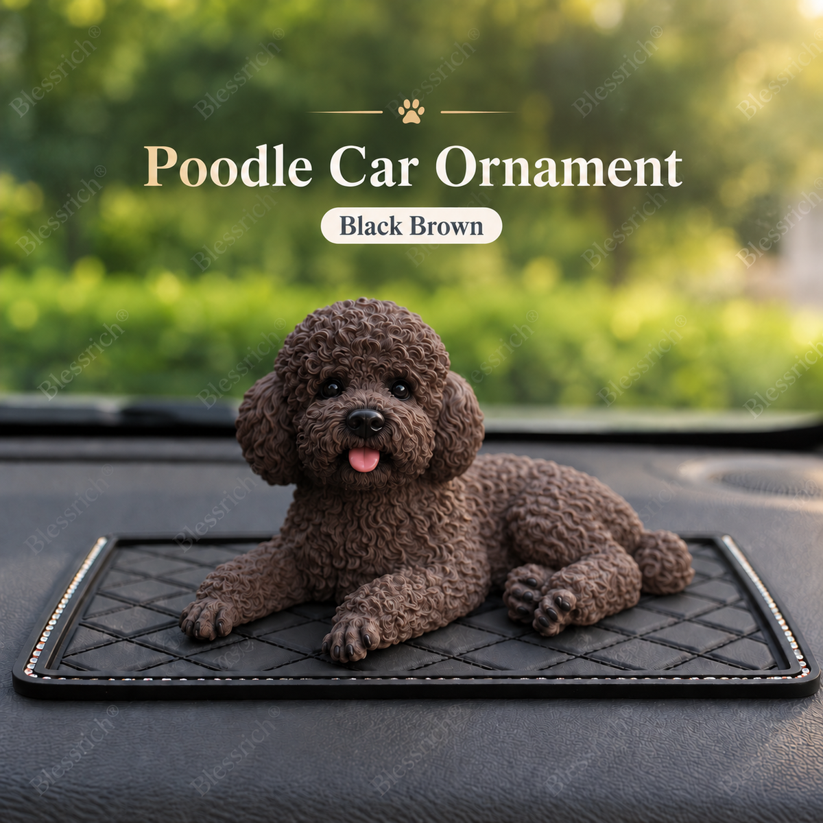 Pudel-Auto-Anhänger – Die süßeste Aufwertung für das Armaturenbrett 🐶✨