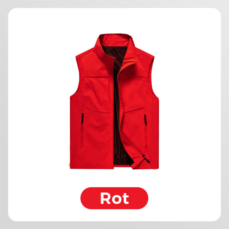⏳ begrenzte Zeit 50% Rabatt! 💥Wasserdichte Cargoweste für Herren