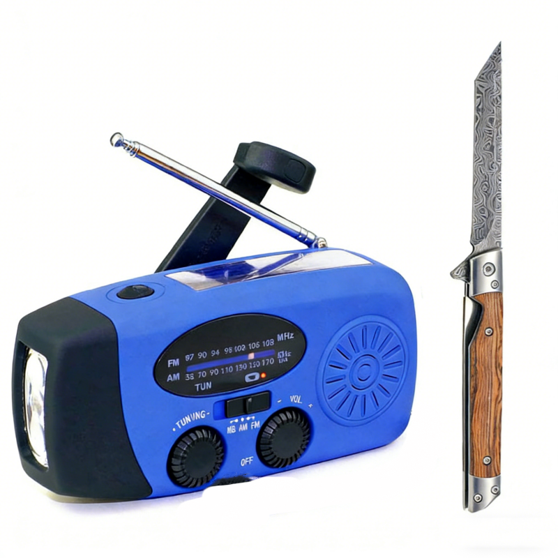 📻 50 % Rabatt ! Solar-Kurbelradio für Notfall & Outdoor – Nie ohne Strom und Empfang! 🔦 Solar & Handkurbel, helle LED-Taschenlampe, USB-Notladung 🔋