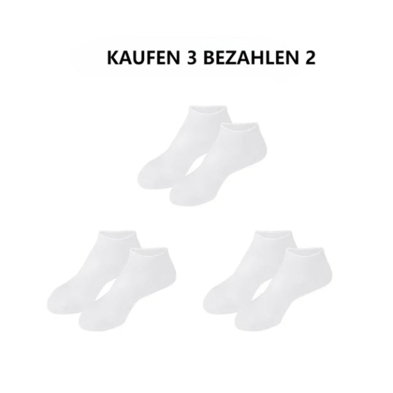 Ideales Geschenk - Feuchtigkeitsspendende Socken aus Silikon