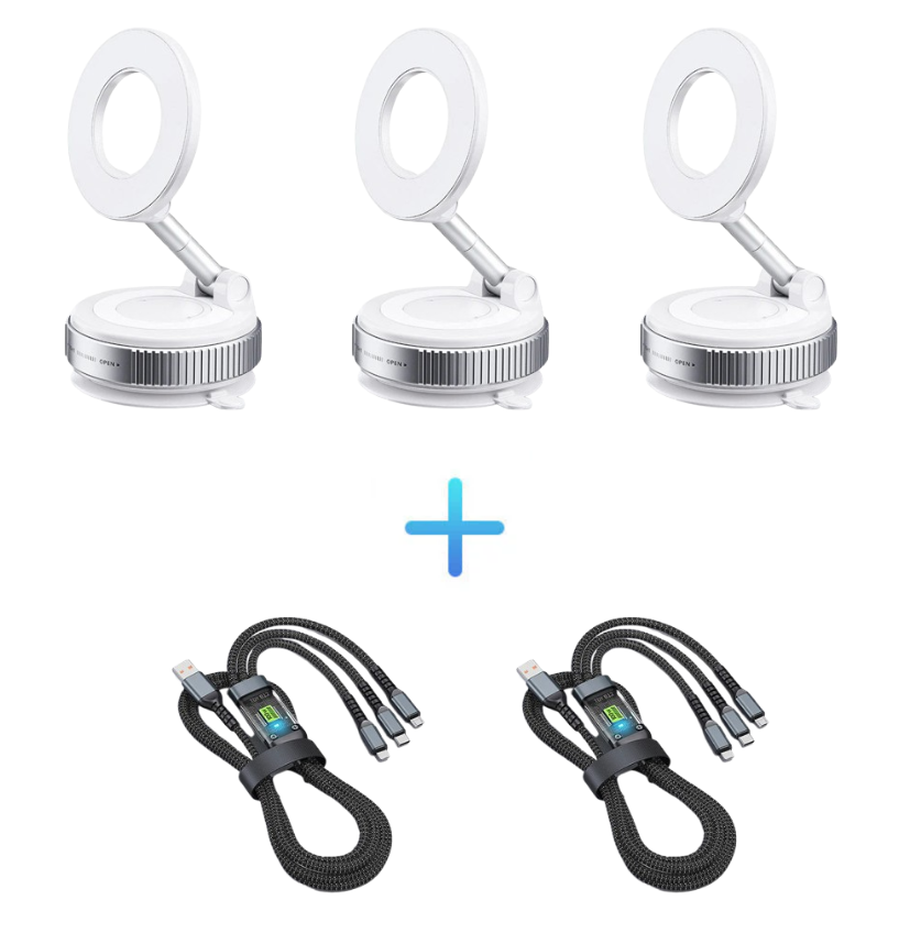 đ„đ±Mehr kaufen mehr sparenđ360° verstellbarer magnetischer Handyhalter mit Saugnapf
