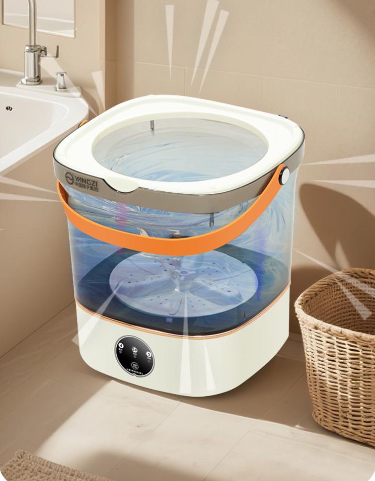 Neu aufgerüstete antibakterielle Mini-Waschmaschine