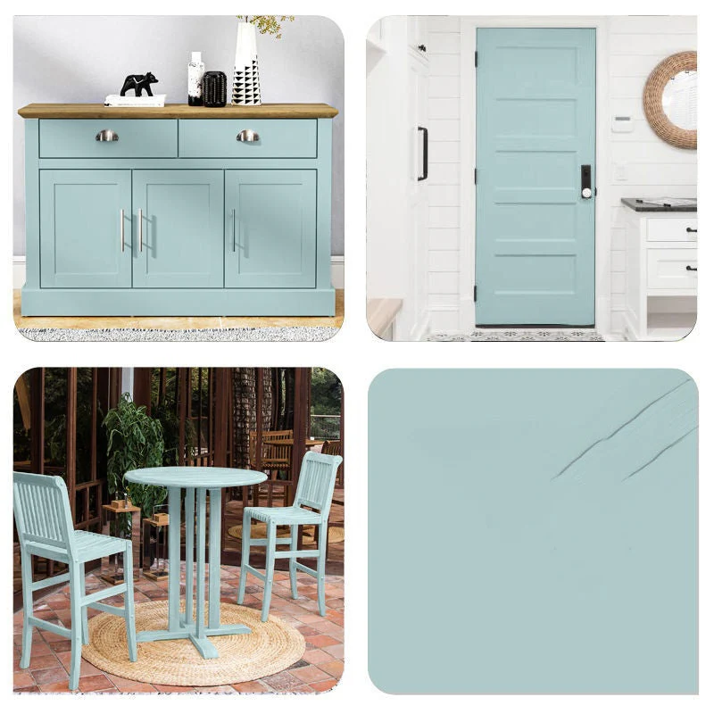 👍🍃Umweltfreundliche, geruchsneutrale Reparatur- und Renovierungsfarbe für Holzmöbel auf Wasserbasis