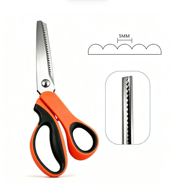 ✂️ 50% RABATT! 🧵 Zickzack-Schere – Vielseitig, gezackt & praktisch für Näharbeiten ✨
