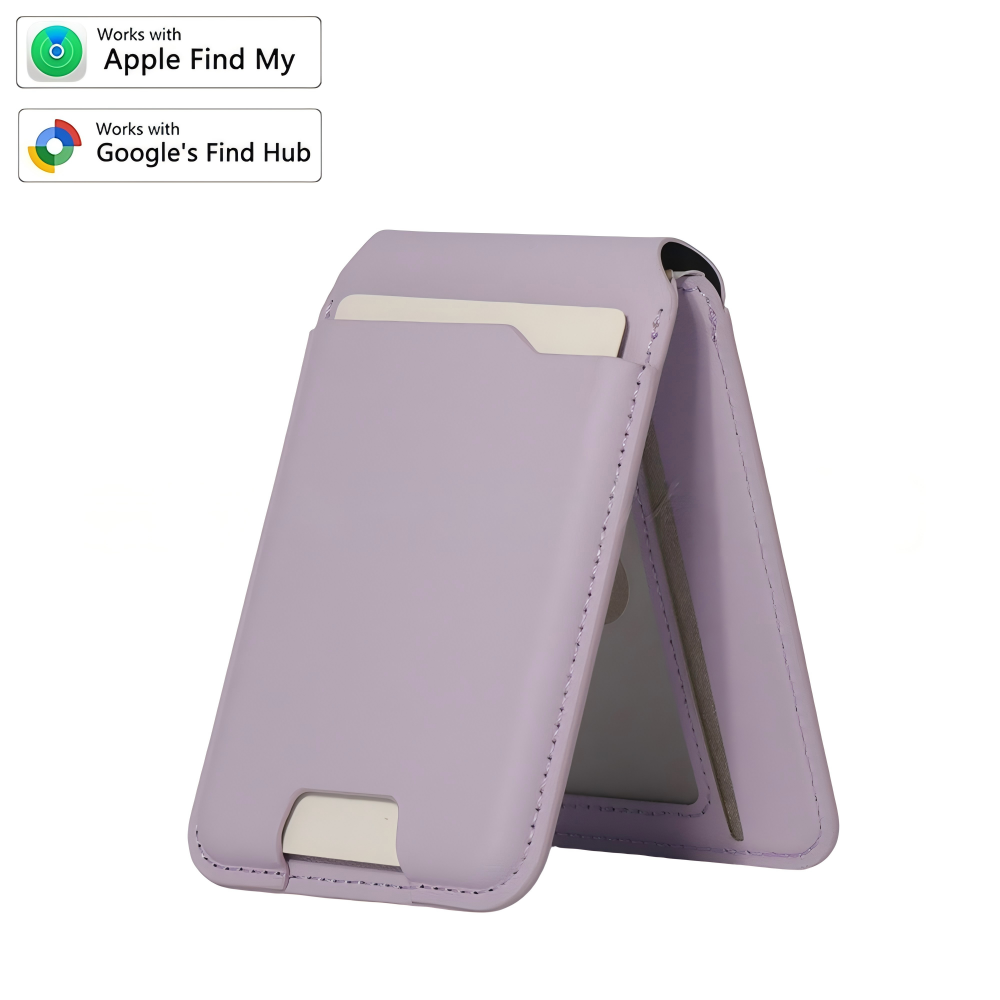 đFrĂŒhlingserwachen: 50% Rabatt!đ„Smartes MagSafe Portemonnaie aus echtem Nappaleder â mit Apple Find Myâą & Google Find Hubâą, RFID-Schutz und kabellosem Laden