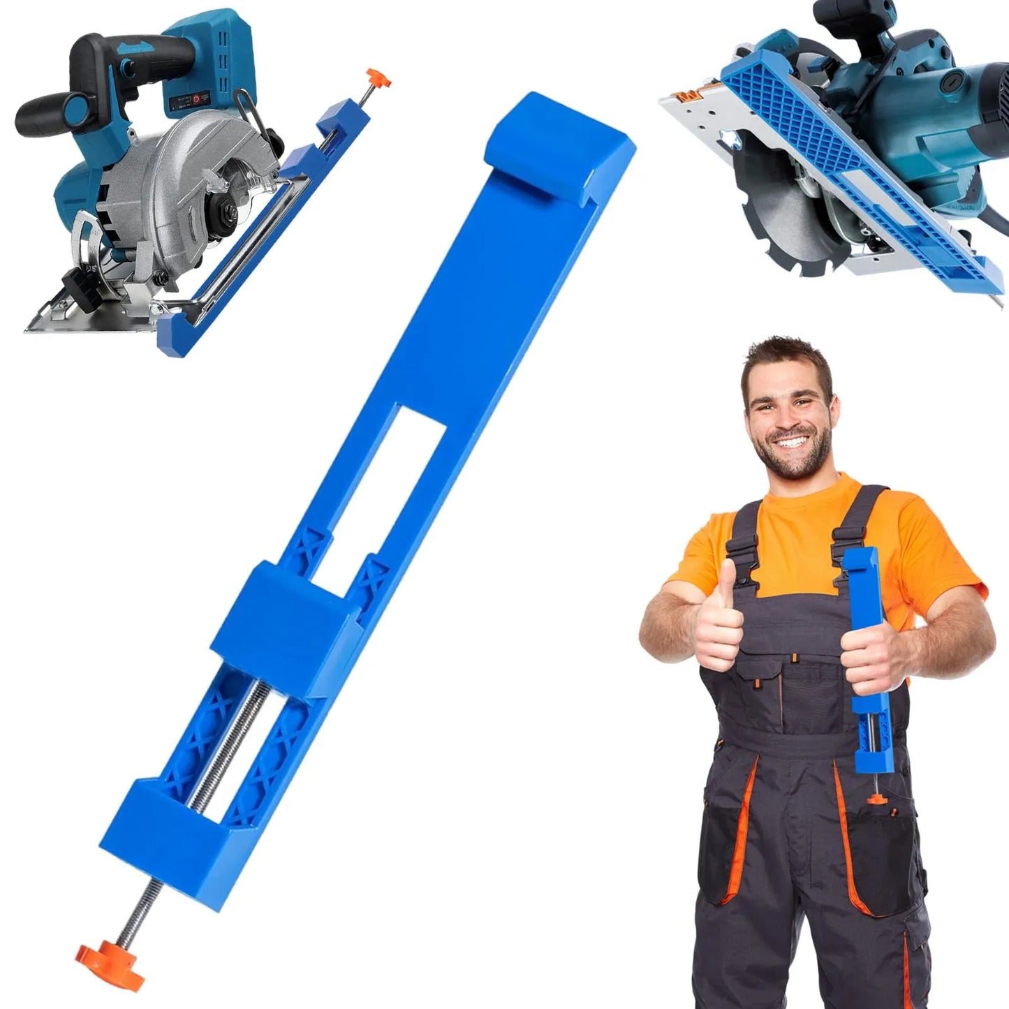 ⚙️UNSTABILE SCHNITTE? SCHNELL BEHEBEN!⚙️ Verstellbare Führungsplatte – Zwei-Wege-Arretierung, frei einstellbare Breite, schnelle Montage ohne Bohren – präzise Ergebnisse! 📐