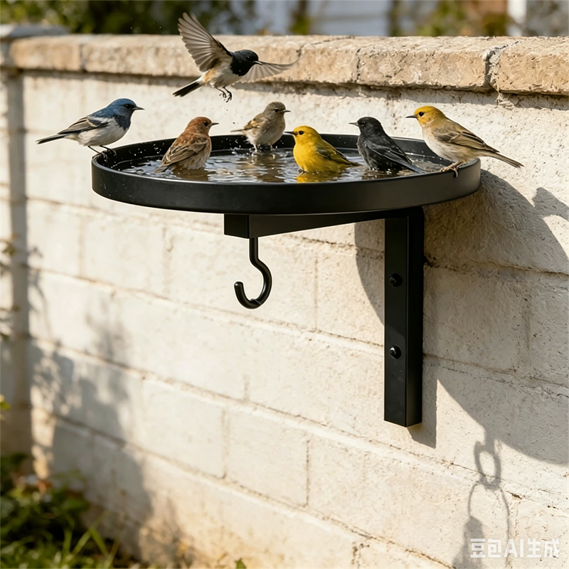 đŠđ§ 50% RABATT! Wandmontierte Metall-VogeltrĂ€nke â Wetterfest, leicht zu reinigen & ideal fĂŒr Garten, Balkon & Terrasse đż