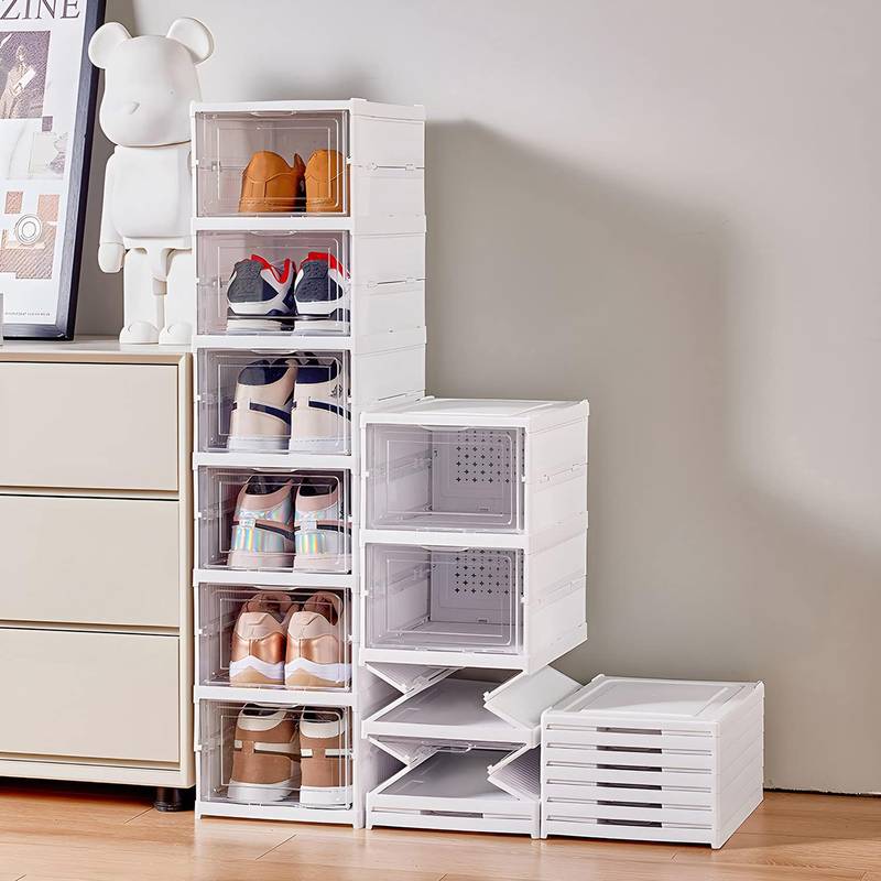 Zusammenklappbares Schuhregal