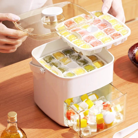2-Schicht-Eiswürfelbehälter