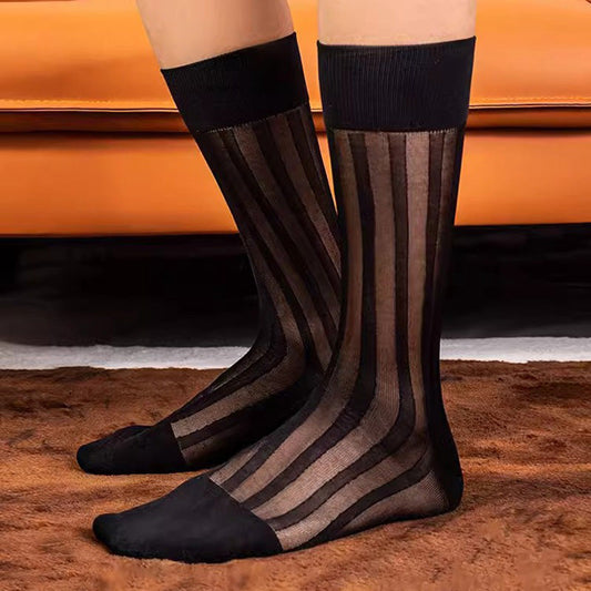 🎁Breathable Striped Men's Mid-calf Socks Set(50% OFF)🎁