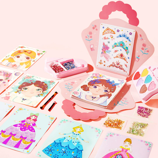 🔥Sonderangebot 49 % Rabatt💝3-in-1-Spielset zum Ankleiden und Schminken einer Prinzessin💅