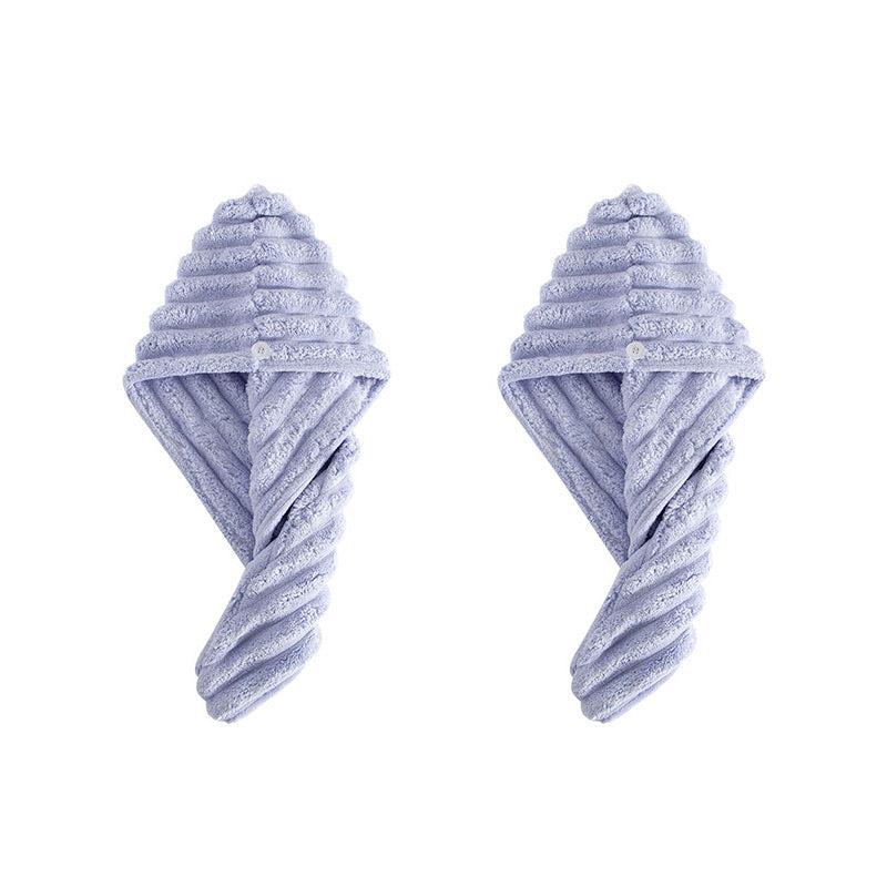 Turban Handtuch mit Knopf