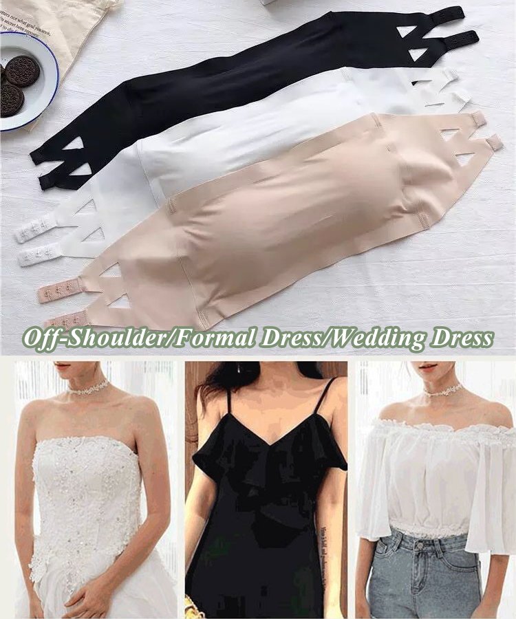 đ„Buy 1 Get 1 Free - Strapless Ice Silk Seamless Anti-Skid Bra