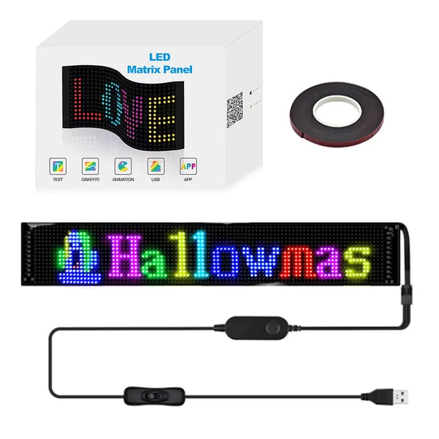 ✨🔥🚗Flexibles Bluetooth-LED-Display für Fahrzeuge🔥🔥❤️🔥🚕