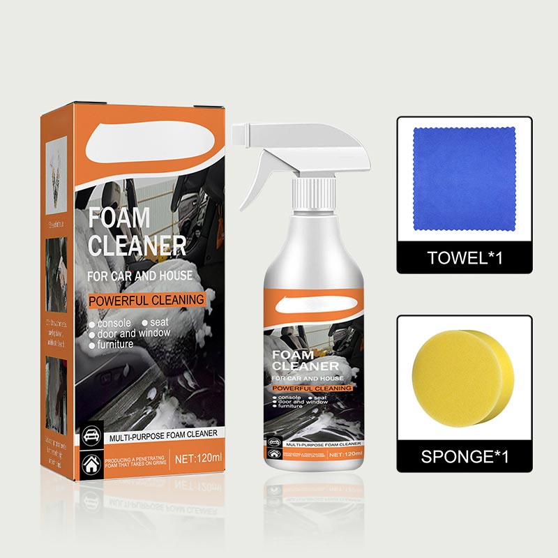 Multipurpose Dense Foam Cleaner for Car and Household