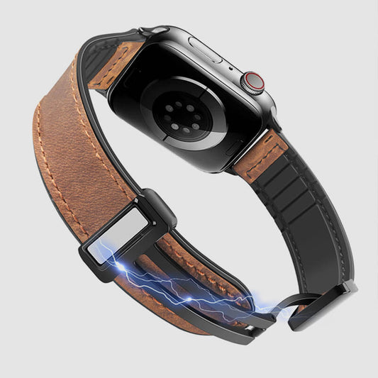 Reparierbares Silikon-Leder-Magnetschnallenband