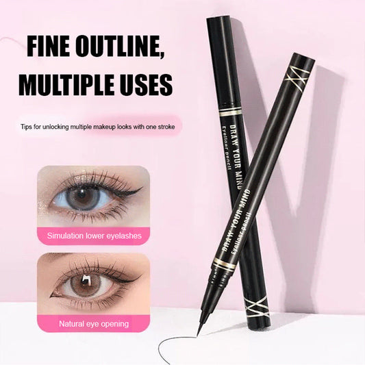 Schnelltrocknender, ultrafeiner, geschmeidiger Flüssig-Eyeliner