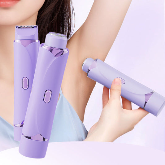 Elektrischer 2-in-1-Doppelkopf-Haartrimmer für Frauen