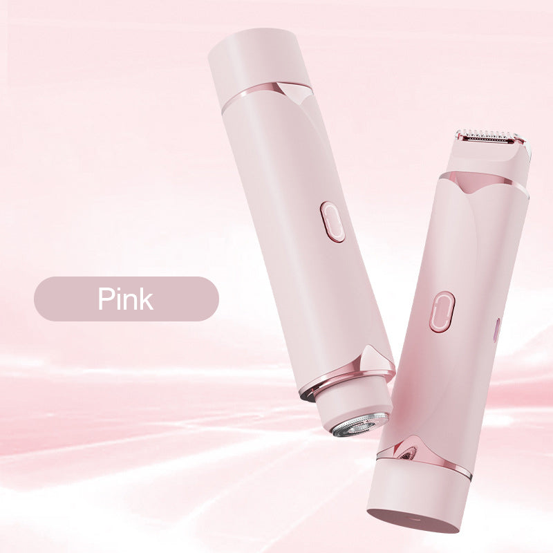 Elektrischer 2-in-1-Doppelkopf-Haartrimmer für Frauen