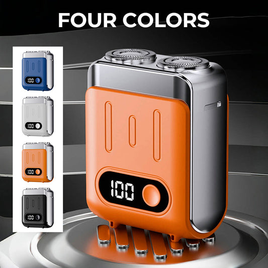🔥New Hot Selling❤️🔥 Tragbarer elektrischer Mini-Rotationsrasierer für Männer