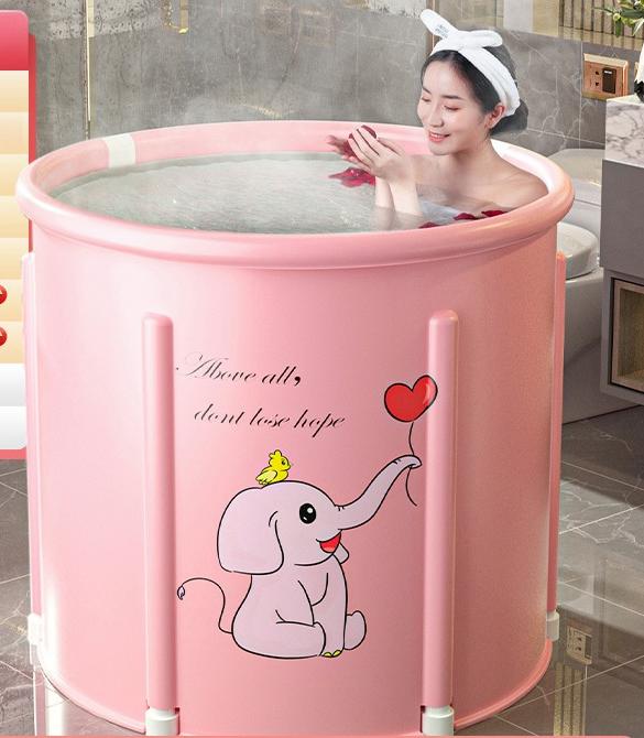 Wohlfühlgeschenk – Faltbare beheizbare Badewanne für zu Hause