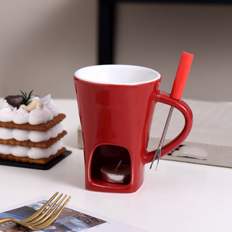 đ«Keramischer Schokoladenfondue-Becher