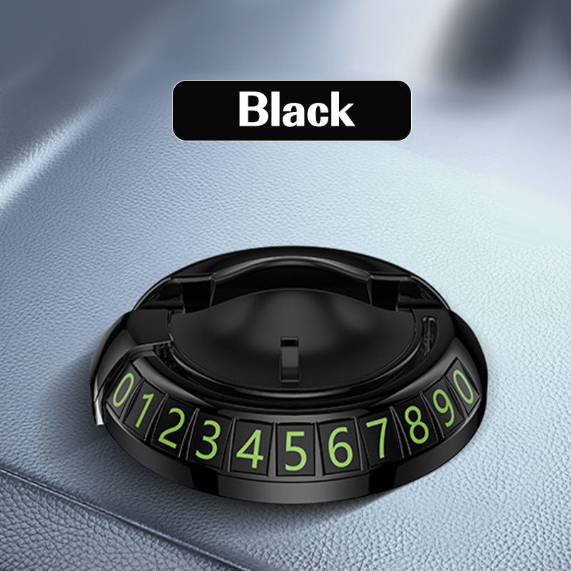 Halterung für Autotelefon mit Parkkennzeichen