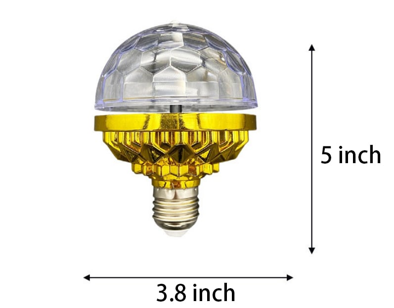 đ„Neujahr GroĂer Verkauf 49% OFFđ„ Bunte rotierende Disco Ball Licht