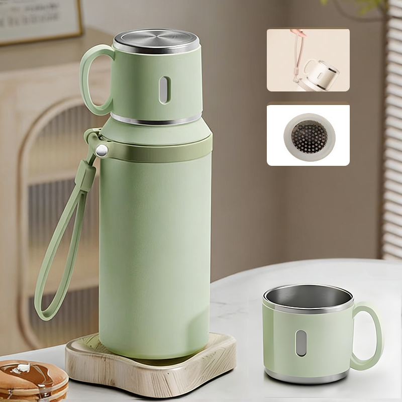 💥Neujahrsangebot 50 % ☕💧 Vakuumisolierte Edelstahlflasche 600ml – Perfekte Temperatur den ganzen Tag!