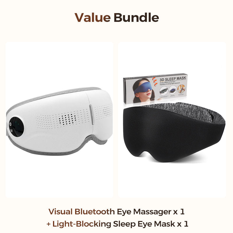Visuelles Bluetooth-Augenmassagegerät mit Wärme und Musik