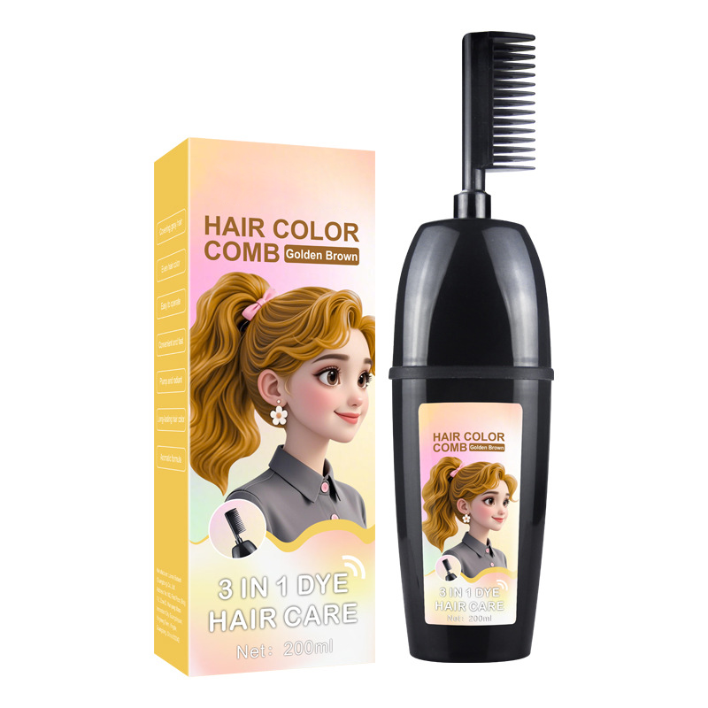 3-in-1-Haarfärbekamm