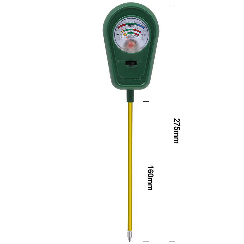đ± 50% RABATT! đ„ 3-in-1-Bodenanalysator mit Zeigeranzeige â Misst pH-Wert, Feuchtigkeit & Licht â Ideal fĂŒr Garten, Rasen oder Topfpflanzen â einfache Steckmontage ohne Batterien đż