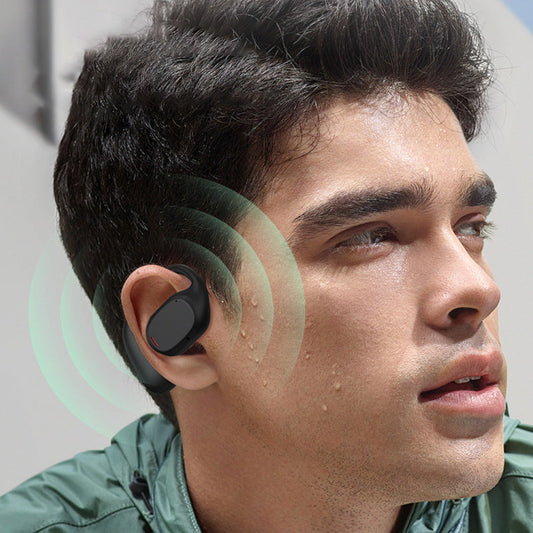 Ideales Geschenk - Kabelloser Bluetooth-Kopfhörer zum Aufhängen am Ohr