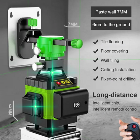 🎁New Year 49% OFF⏳Infrared Green Light Laser Level for Precision Work