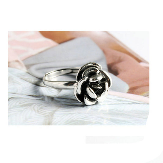 Dark Rose, anti-wolf ring, twist and use, self-defense ring, open ring