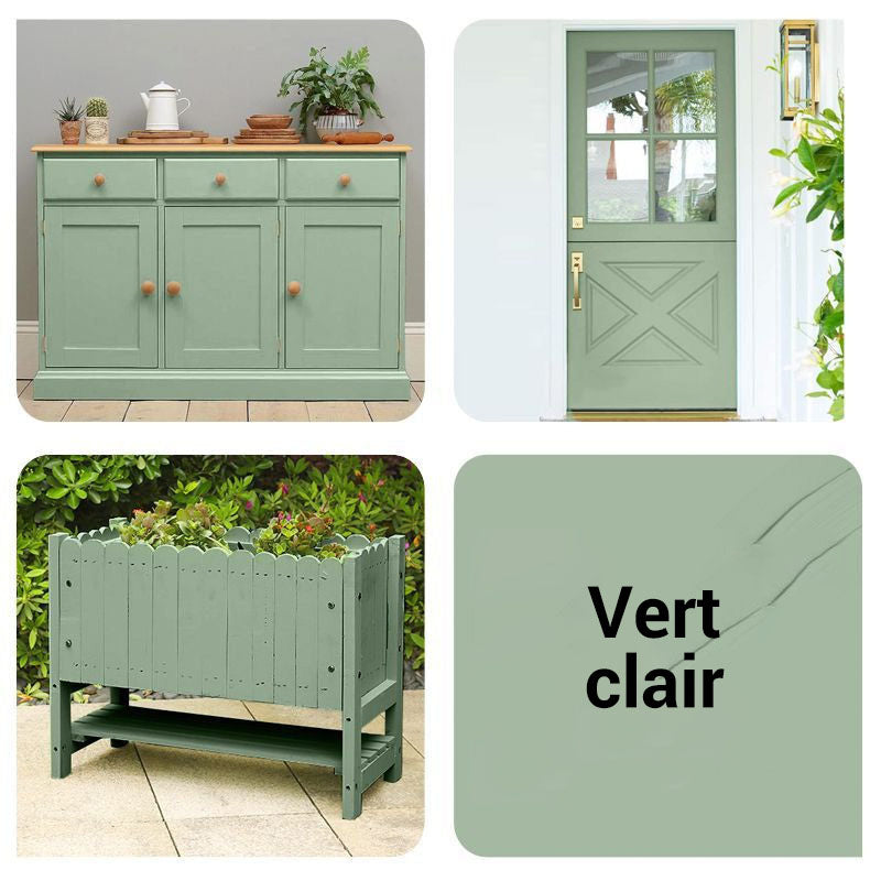 👍🍃Umweltfreundliche, geruchsneutrale Reparatur- und Renovierungsfarbe für Holzmöbel auf Wasserbasis