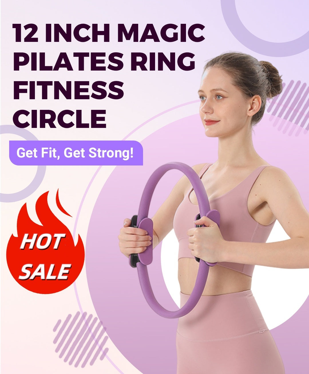 Pilates Ring-Fitnesstrainer