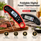 Schwarzes digitales Fleischthermometer mit Sofortanzeige