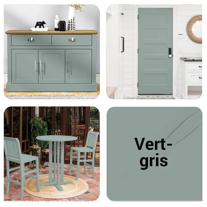 👍🍃Umweltfreundliche, geruchsneutrale Reparatur- und Renovierungsfarbe für Holzmöbel auf Wasserbasis