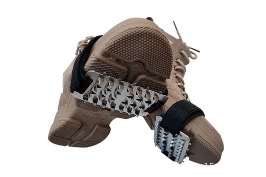 26-zackige Steigeisen - Antirutsch-Überschuhe mit Spikes
