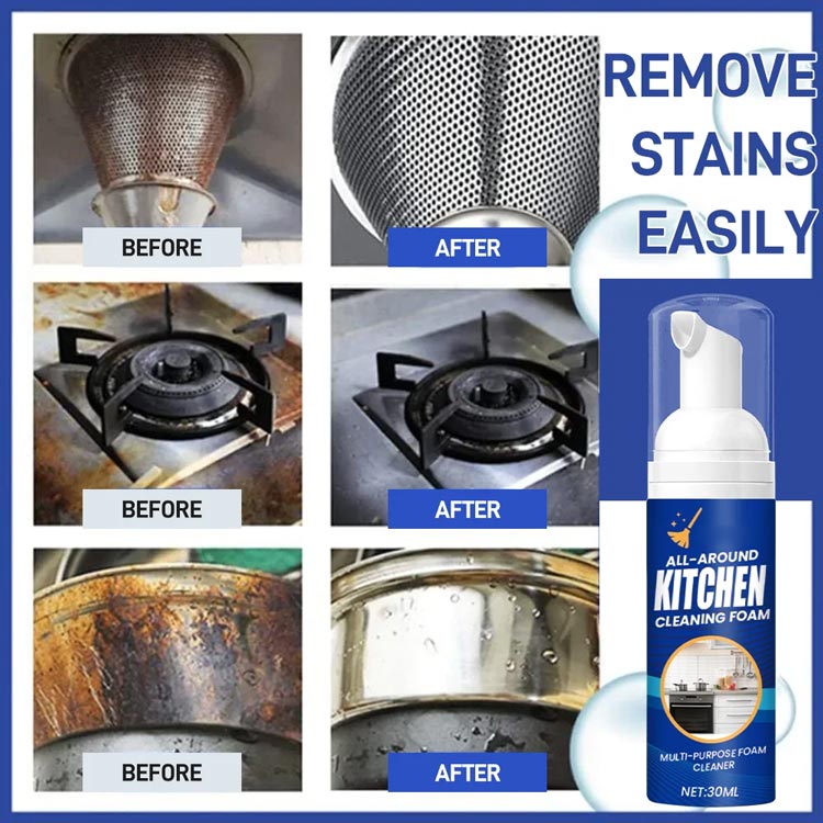 🌟🔥 Küchenschaumreiniger - Schnell, effektiv, ungiftig! 💖