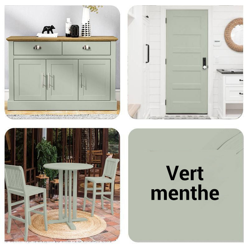 👍🍃Umweltfreundliche, geruchsneutrale Reparatur- und Renovierungsfarbe für Holzmöbel auf Wasserbasis