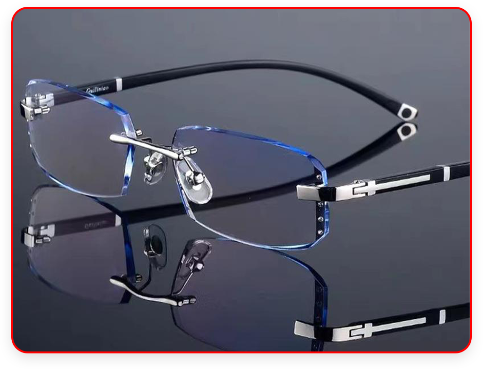 🔥Neue Lesebrille mit doppeltem Verwendungszweck, Blaulichtfilter und hoher Saphirhärte✨