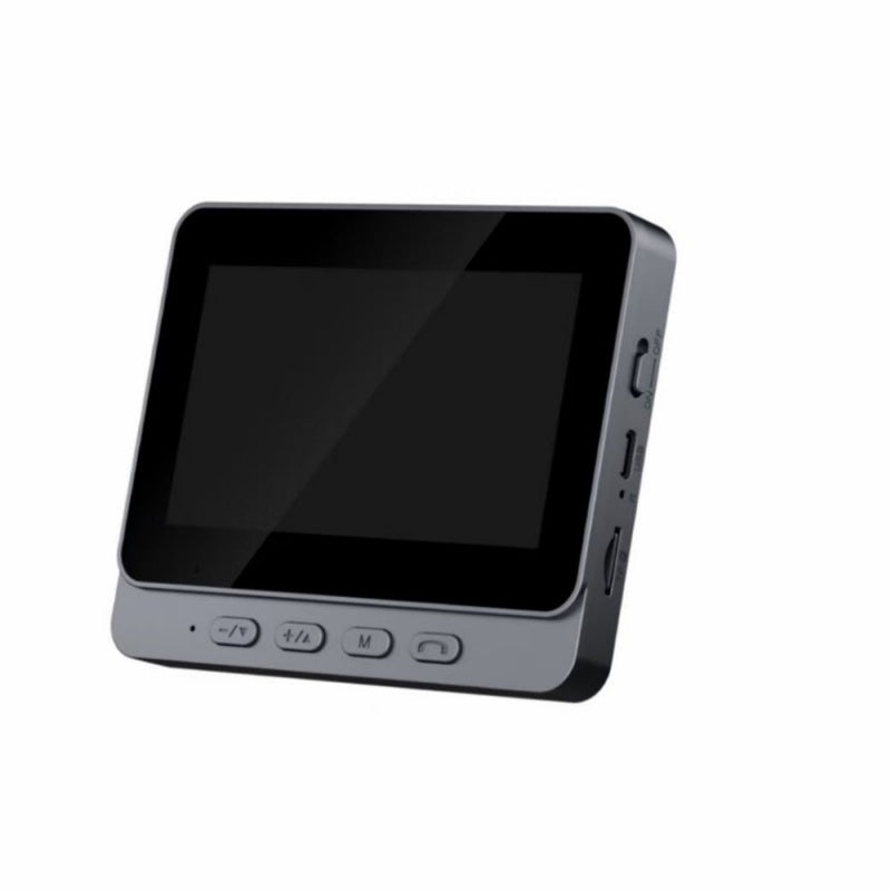 Drahtlose Türklingelkamera: 1080P, 170° Blickwinkel, 4,3-Zoll-Bildschirm, IPX65 wasserdicht für den Außenbereich, Nachtsichtfunktion