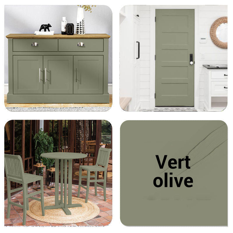 👍🍃Umweltfreundliche, geruchsneutrale Reparatur- und Renovierungsfarbe für Holzmöbel auf Wasserbasis