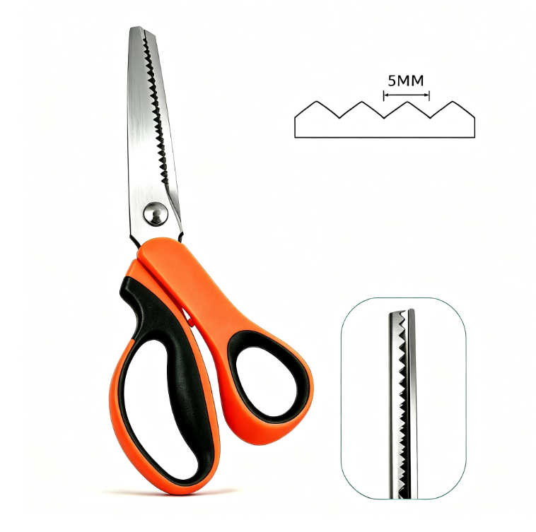 ✂️ 50% RABATT! 🧵 Zickzack-Schere – Vielseitig, gezackt & praktisch für Näharbeiten ✨