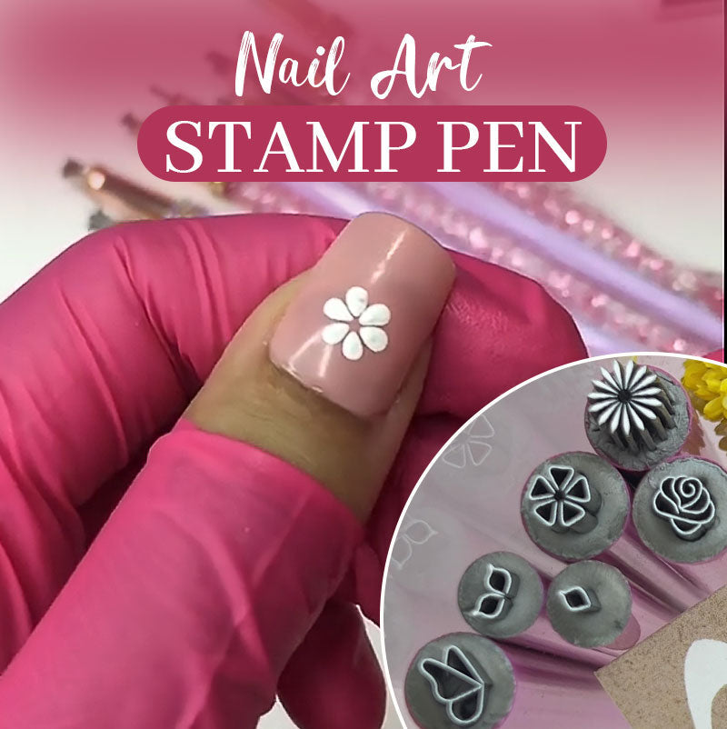 💥Hot Sale 49% korting❣️Nail Art Stamp Pen (einfach zu bedienen, auch für Anfänger)