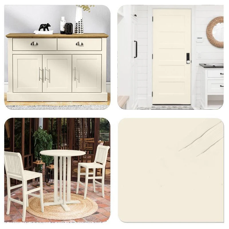 👍🍃Umweltfreundliche, geruchsneutrale Reparatur- und Renovierungsfarbe für Holzmöbel auf Wasserbasis