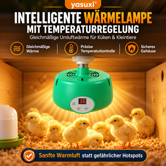 📢📢 JETZT 50 % RABATT!! ⏰ Intelligente Wärmelampe mit Temperaturregelung für Küken & Kleintiere
