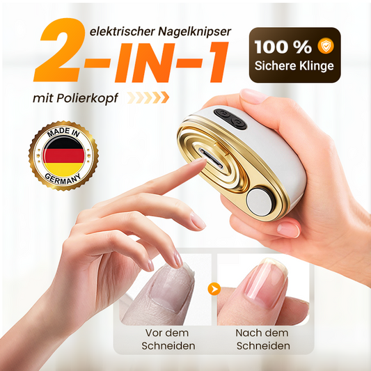 ⏳Zeitlich begrenztes Sonderangebot⏰2-in-1-Nagelknipser und elektrische Nagelfeile